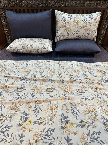 Cotton Satin Bedsheets B&B (CS-6)