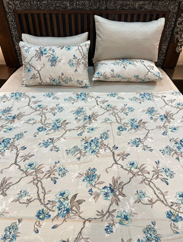 Cotton Satin Bedsheets B&B (CS-12)