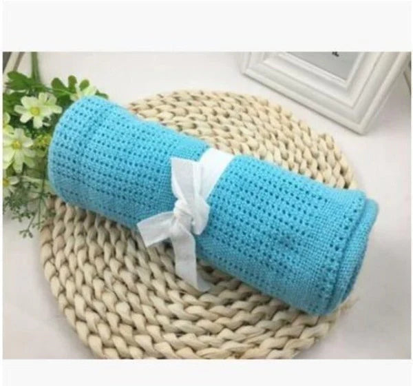 Baby Blanket Cotton Soft Newborn to 6 months