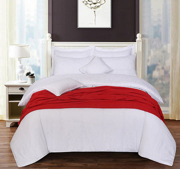 Duvet Cover With Thermal Pack of 7 (White)