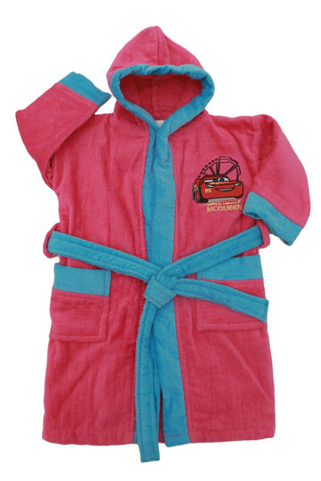 Kids’ Red Hooded Bathrobe