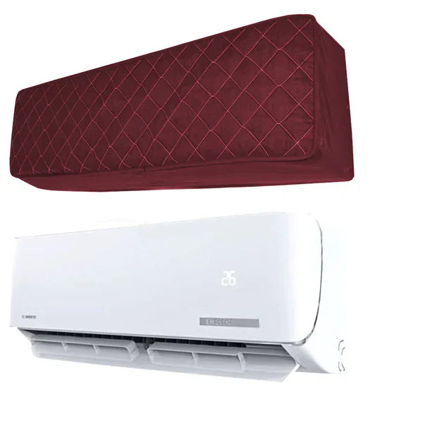 Quilted AC Cover - Marron