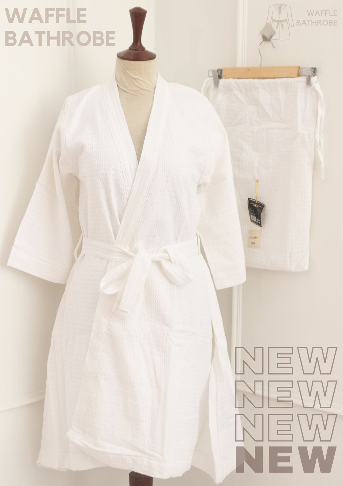 Luxury Waffle Bathrobe