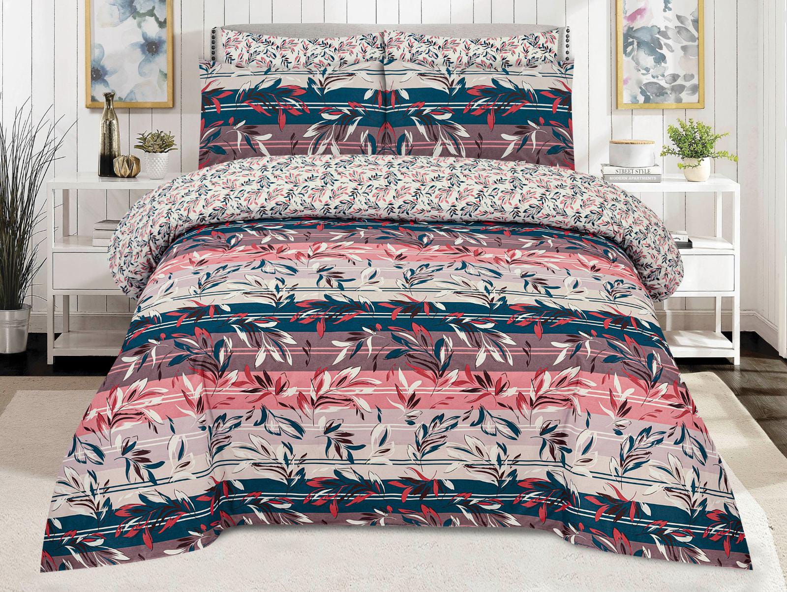 Cotton Precale Bedsheet Sets B&B-8