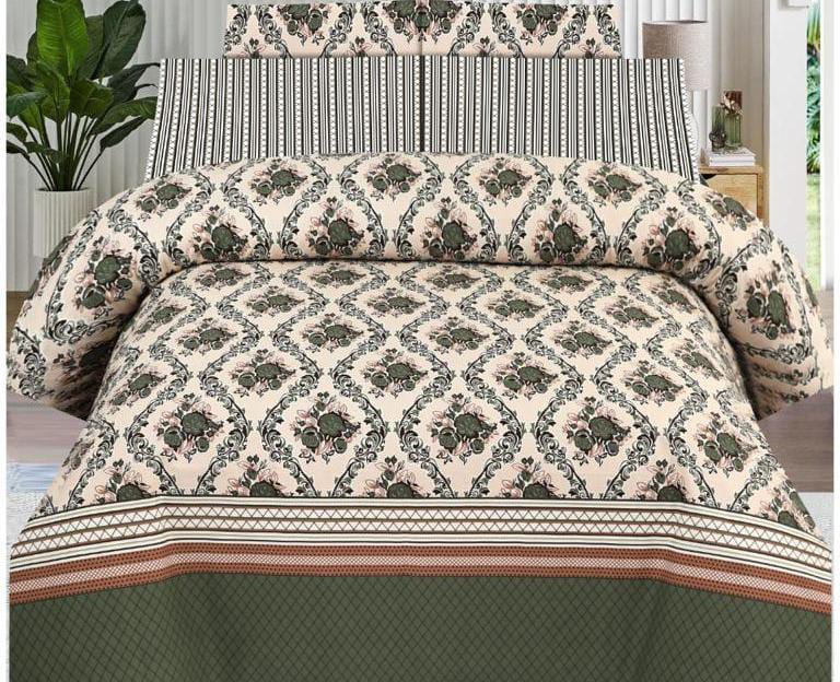 Cotton Precale Bedsheet Sets B&B-3