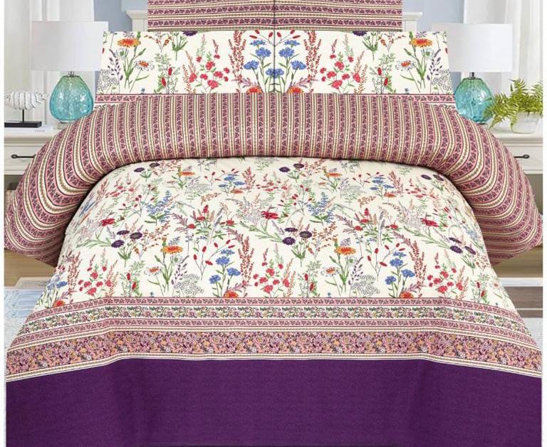 Cotton Precale Bedsheet Sets B&B-1