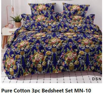 Pure Cotton Bedsheets B&B-44