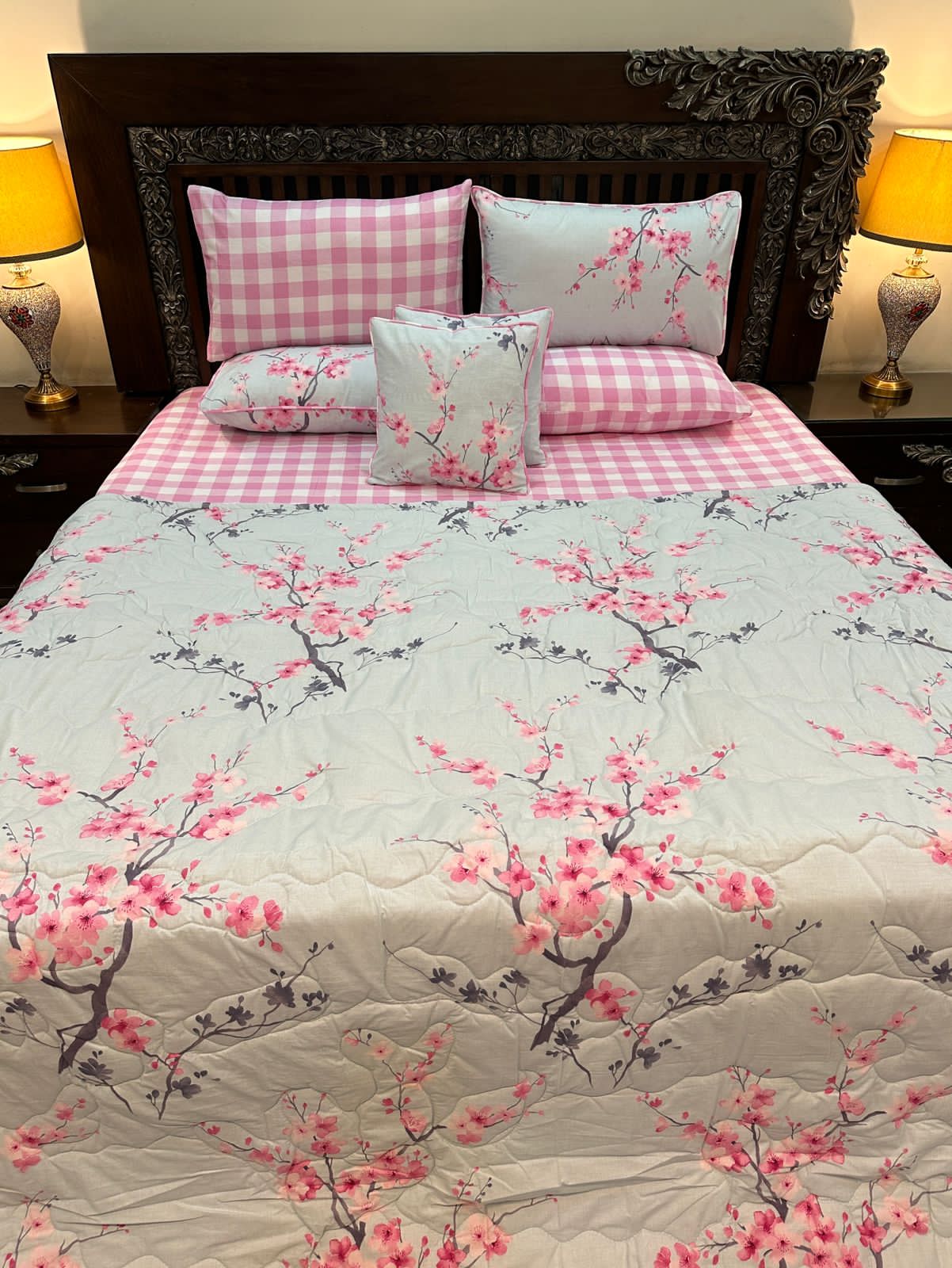 Pure Cotton Bedsheets B&B-56