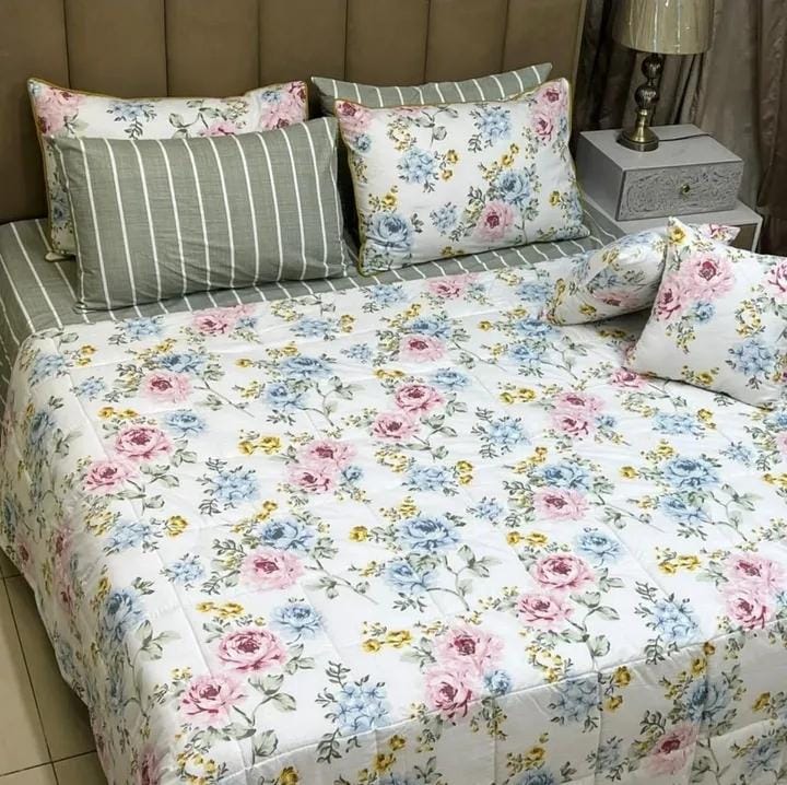Pure Cotton Bedsheets B&B-57