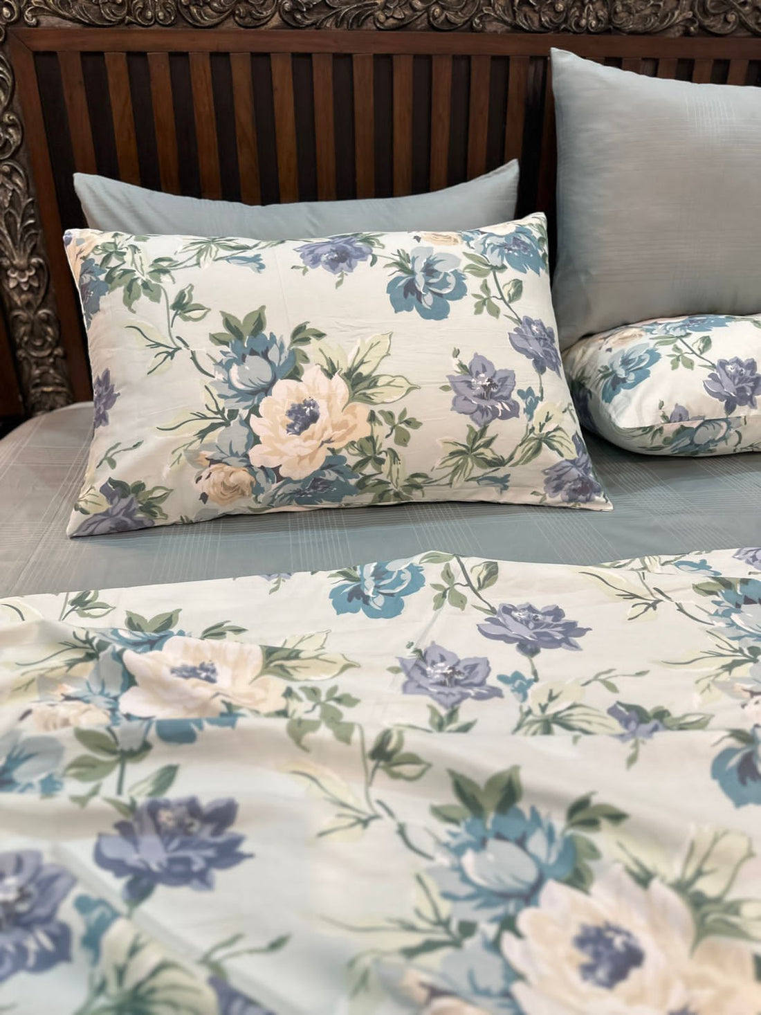 Cotton Satin Bedsheets B&B (CS-3)
