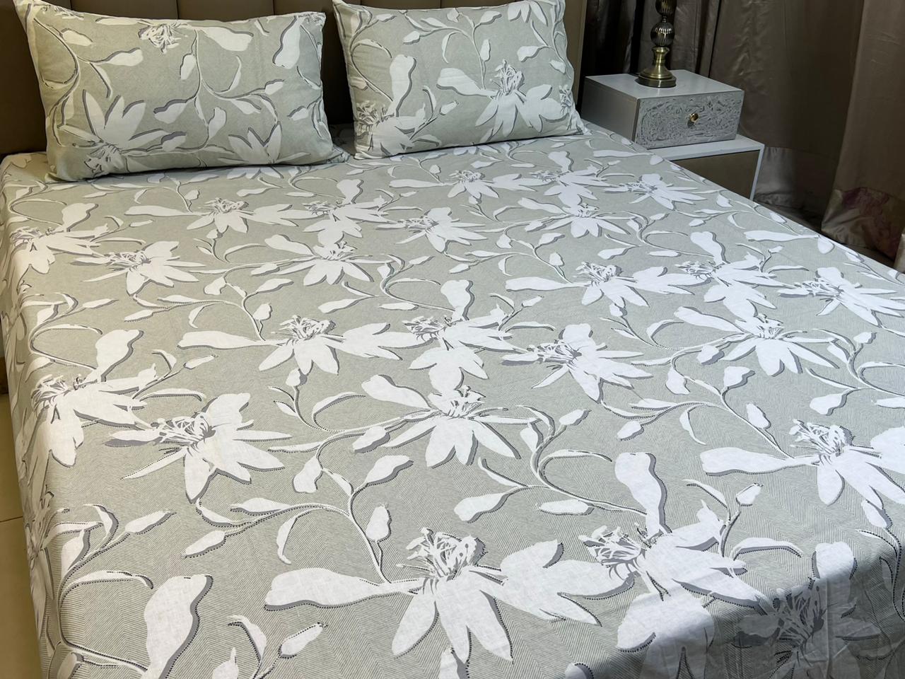 Pure Cotton Bedsheets B&B-74