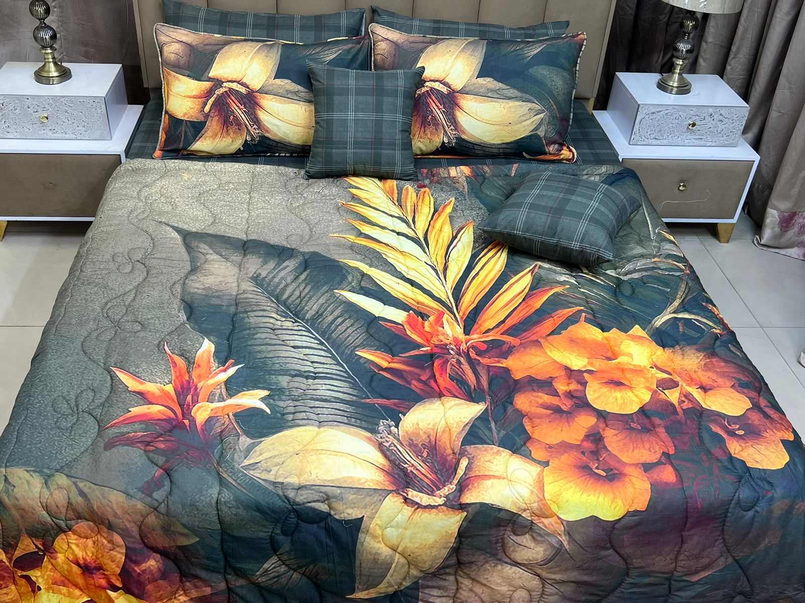 Pure Cotton Bedsheets B&B-83