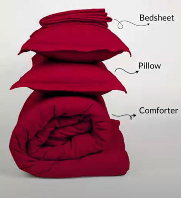 Cotton Satin Bedsheets B&B (CS-28)