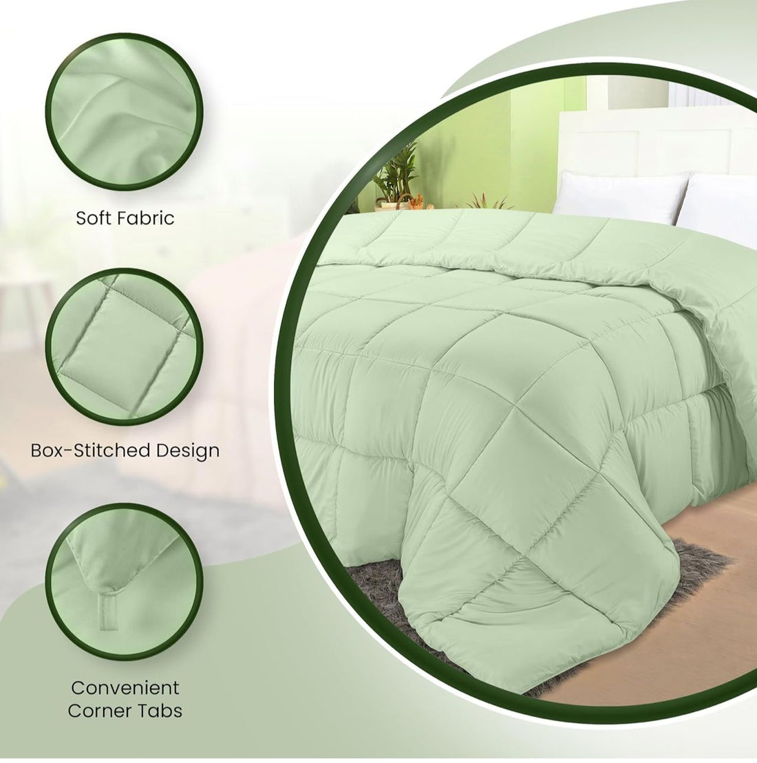 Luxury Quilted Comforter – Soft, Warm & Stylish