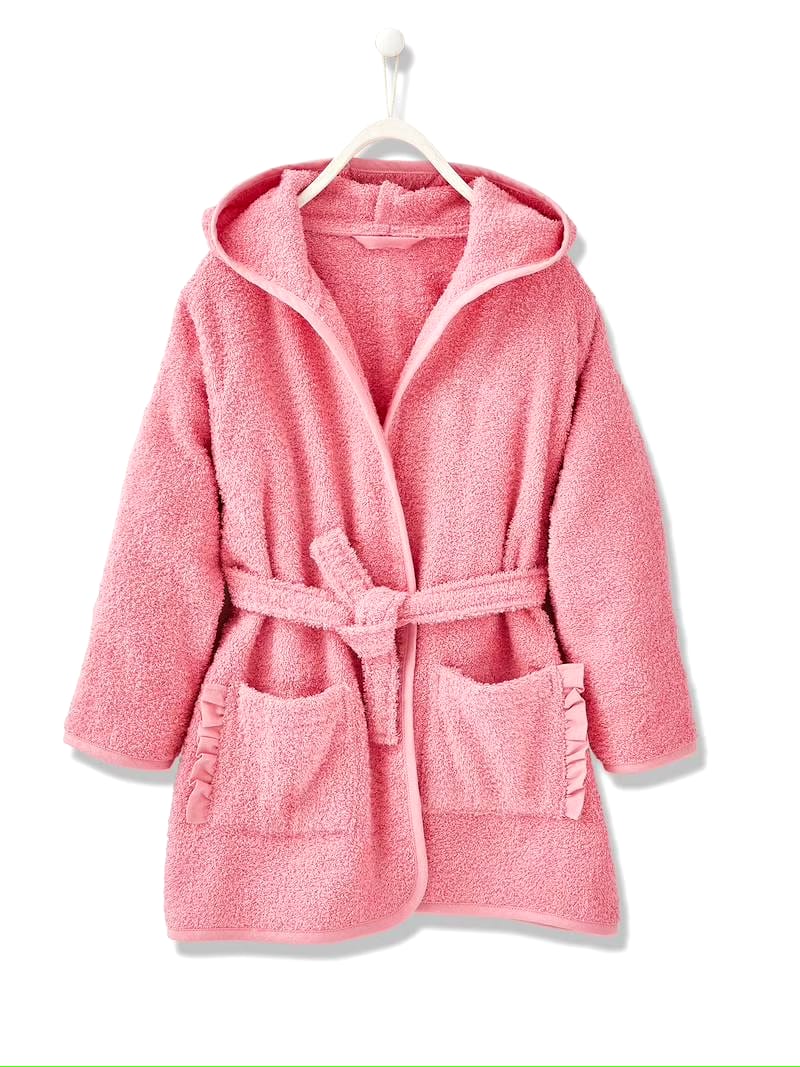 Kid’s Hooded Terry Bathrobe