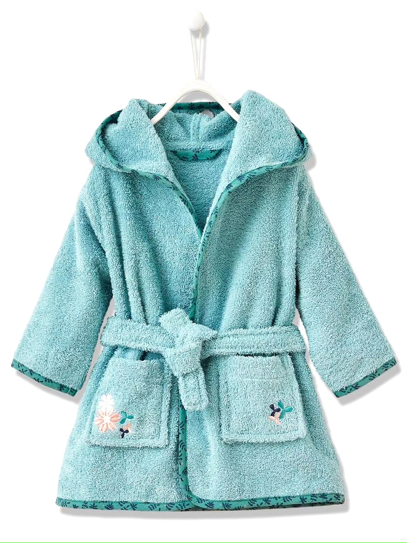 Kid’s Hooded Terry Bathrobe