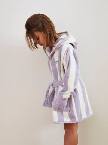 Kid’s Hooded Terry Bathrobe