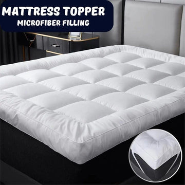 Cloud Comfort Microfiber Mattress Topper
