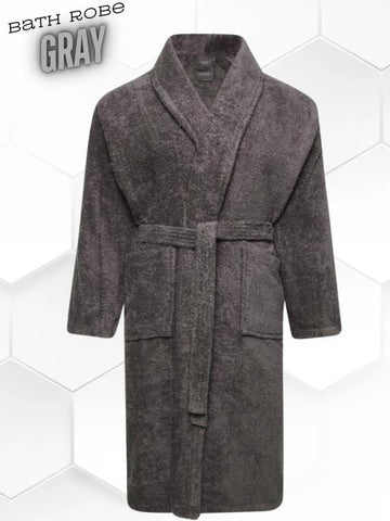 Grey Bathrobe