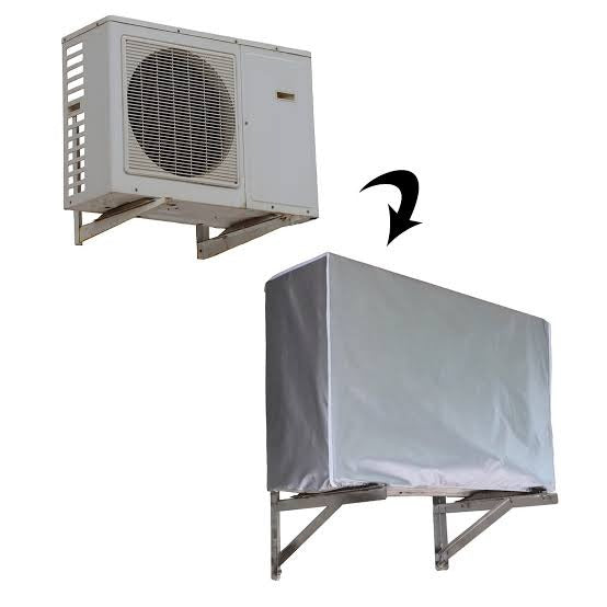 Quilted AC Cover - Marron